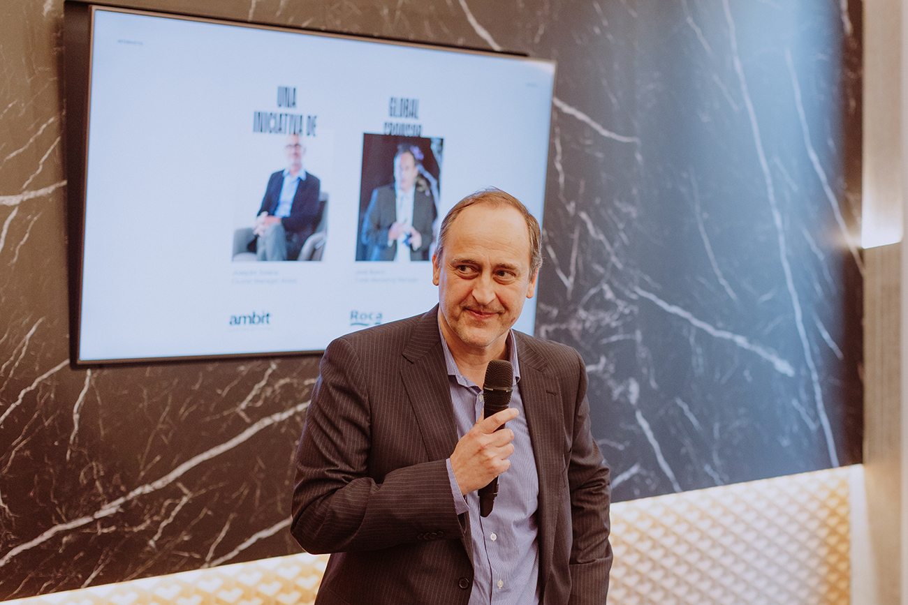 Jordi Bosch, Trade marketing manager en Roca.